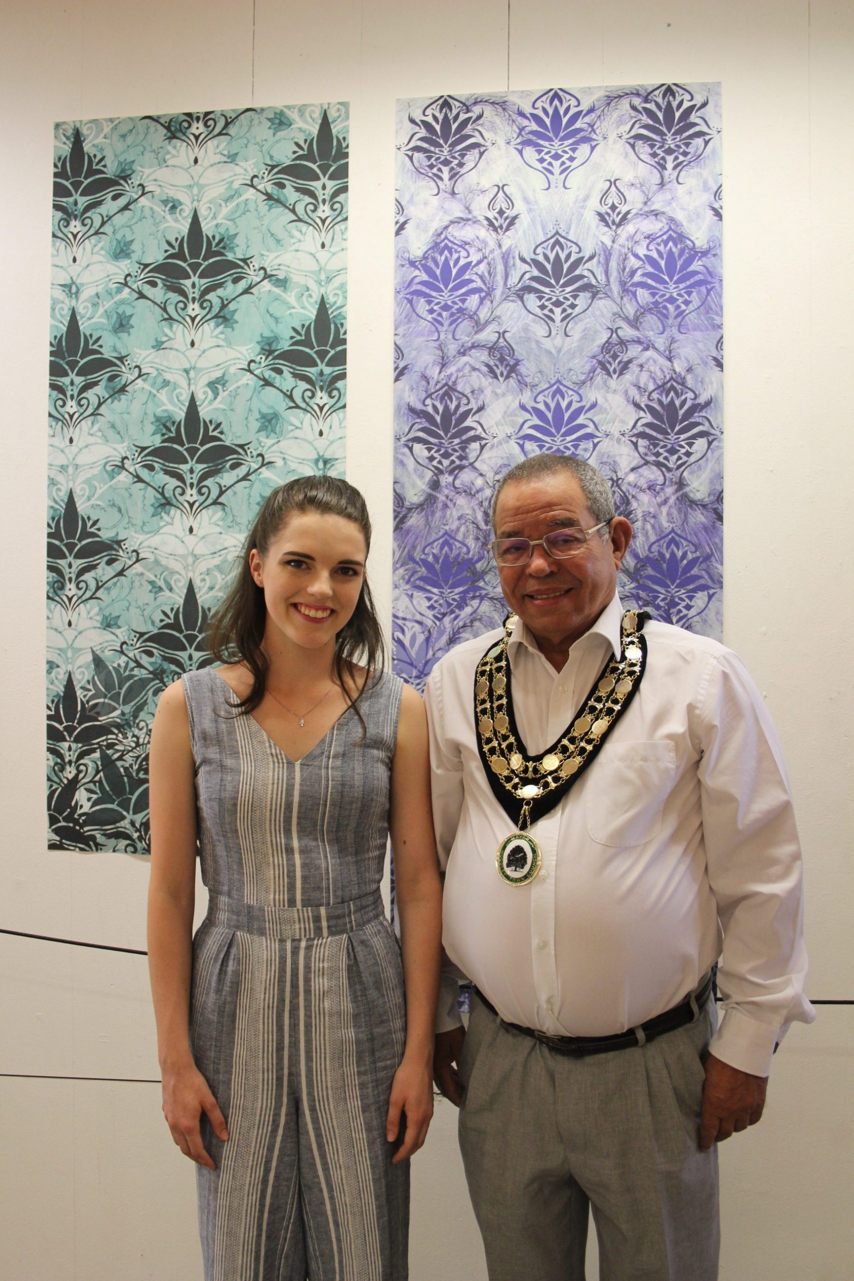 Woodley Mayor attends Waingels art collection