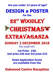 Woodley town centre xmas poster competition