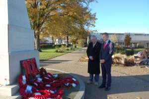 Keith baker matt rodda WWI memorial