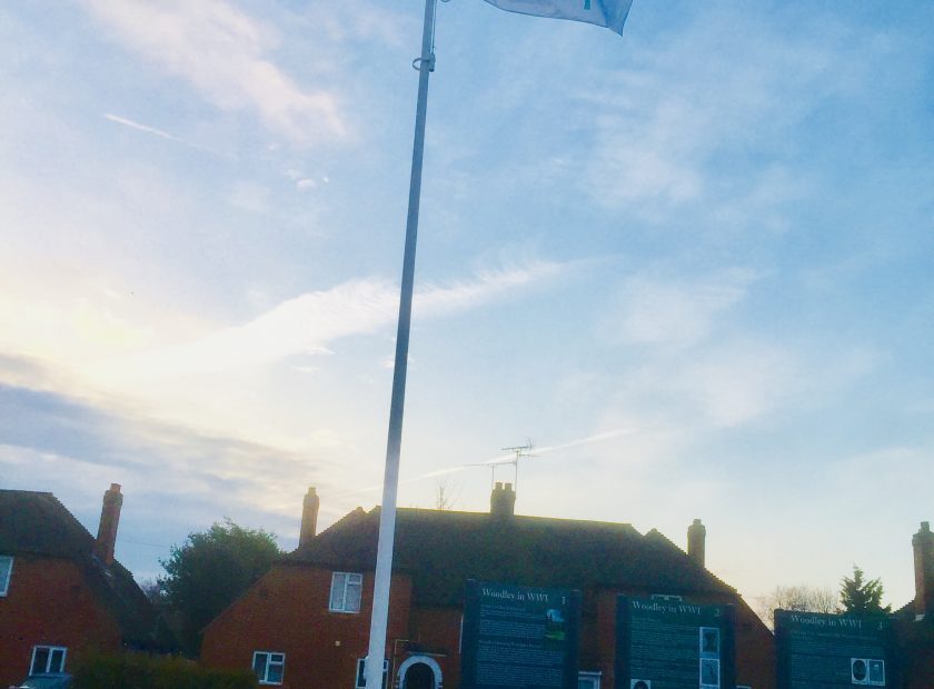Woodley town council flag