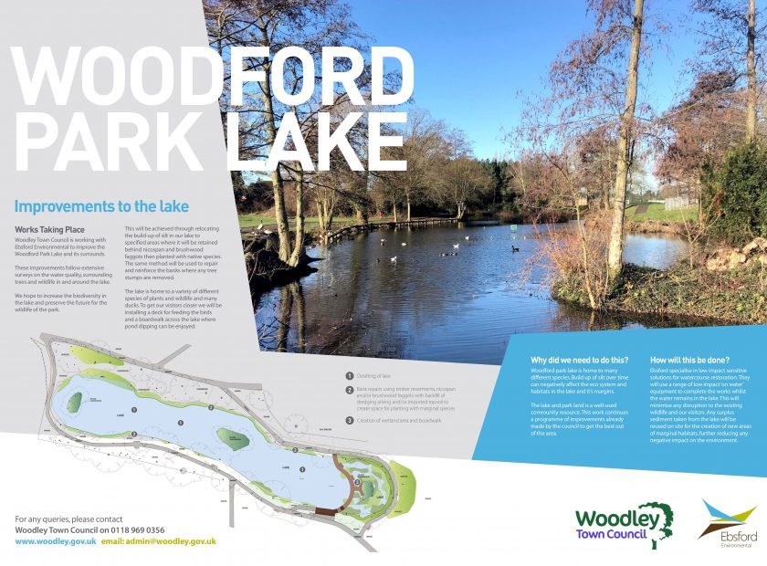 Woodford Park Lake Woodley