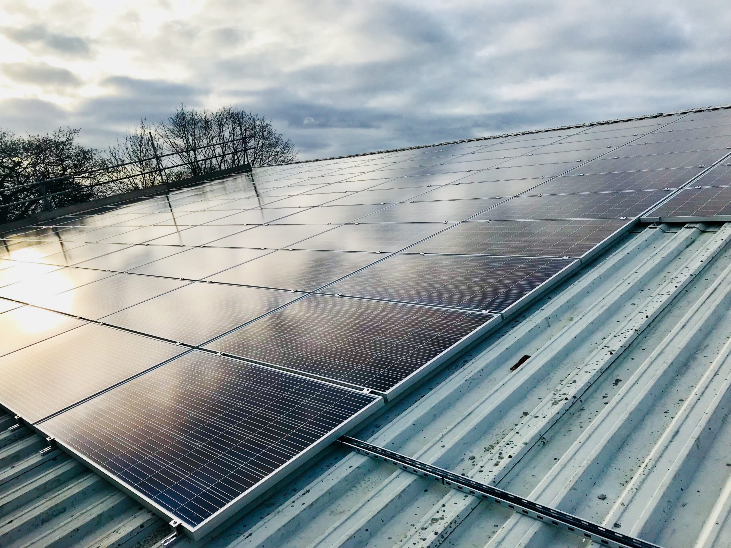 Woodley Town Council solar panels Woodford Park Leisure Centre