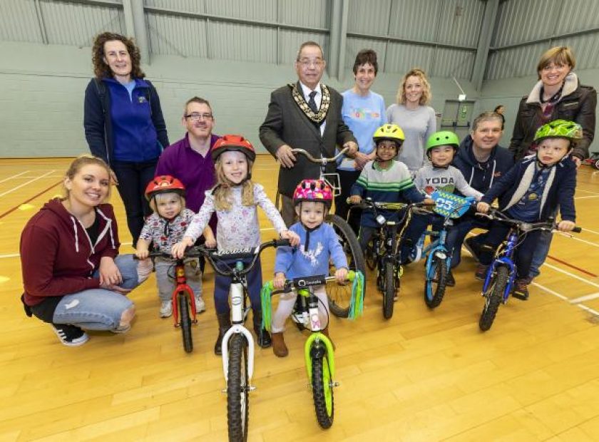 Woodford Park bike hut
