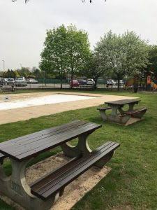 paddling pool Woodford park Woodley