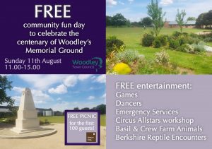 memorial park picnic woodley