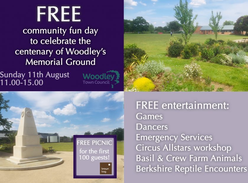 memorial park picnic woodley