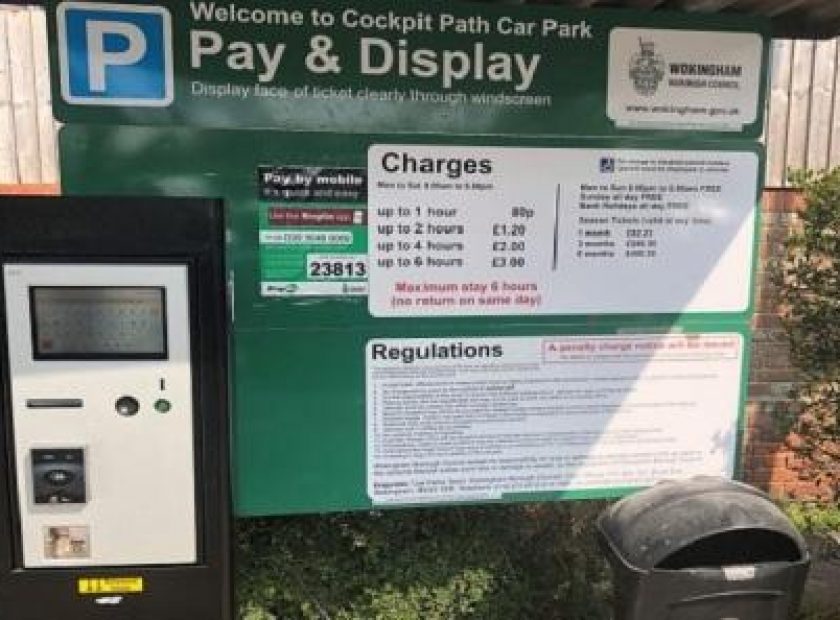 car parking wokingham borough