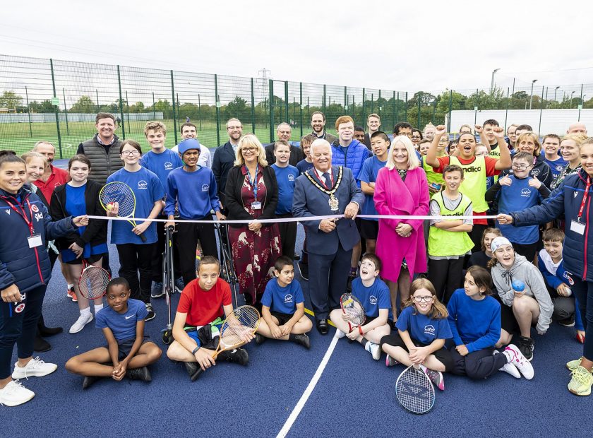 Addington school Woodley new sports facilities