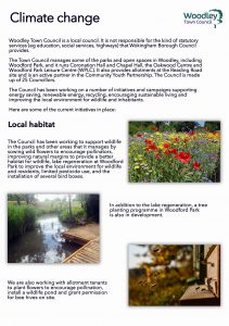 climate change woodley