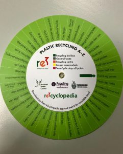 recycling plastic wheel