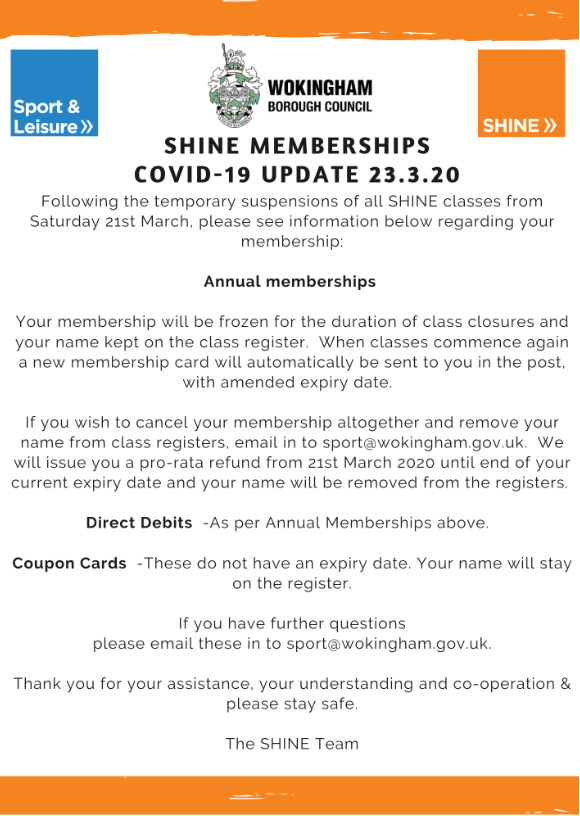 shine memberships