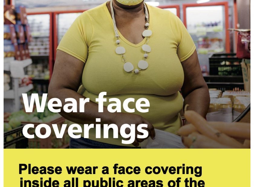face coverings oakwood centre