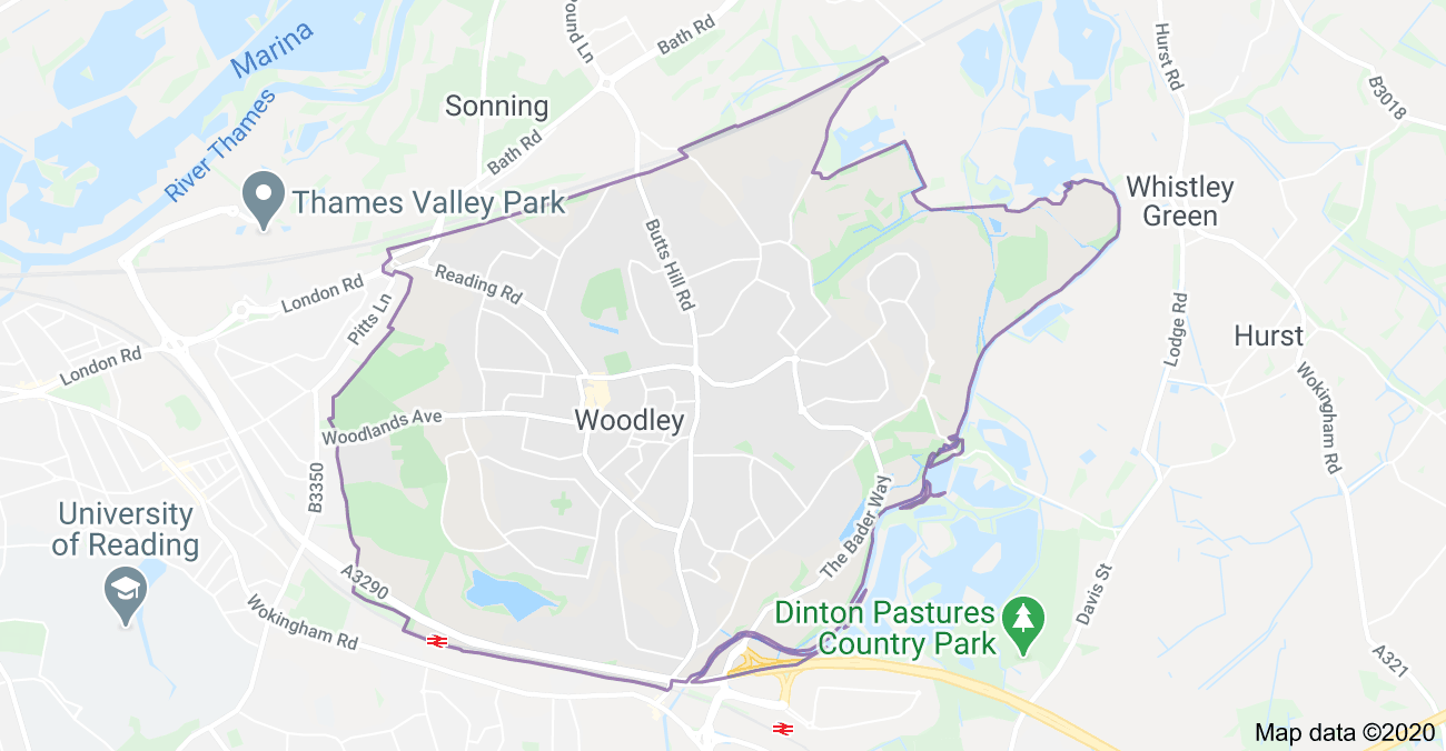 Woodley map