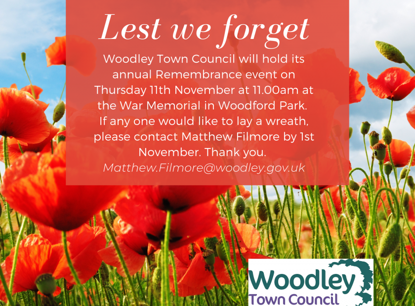 remembrance 2021 woodley