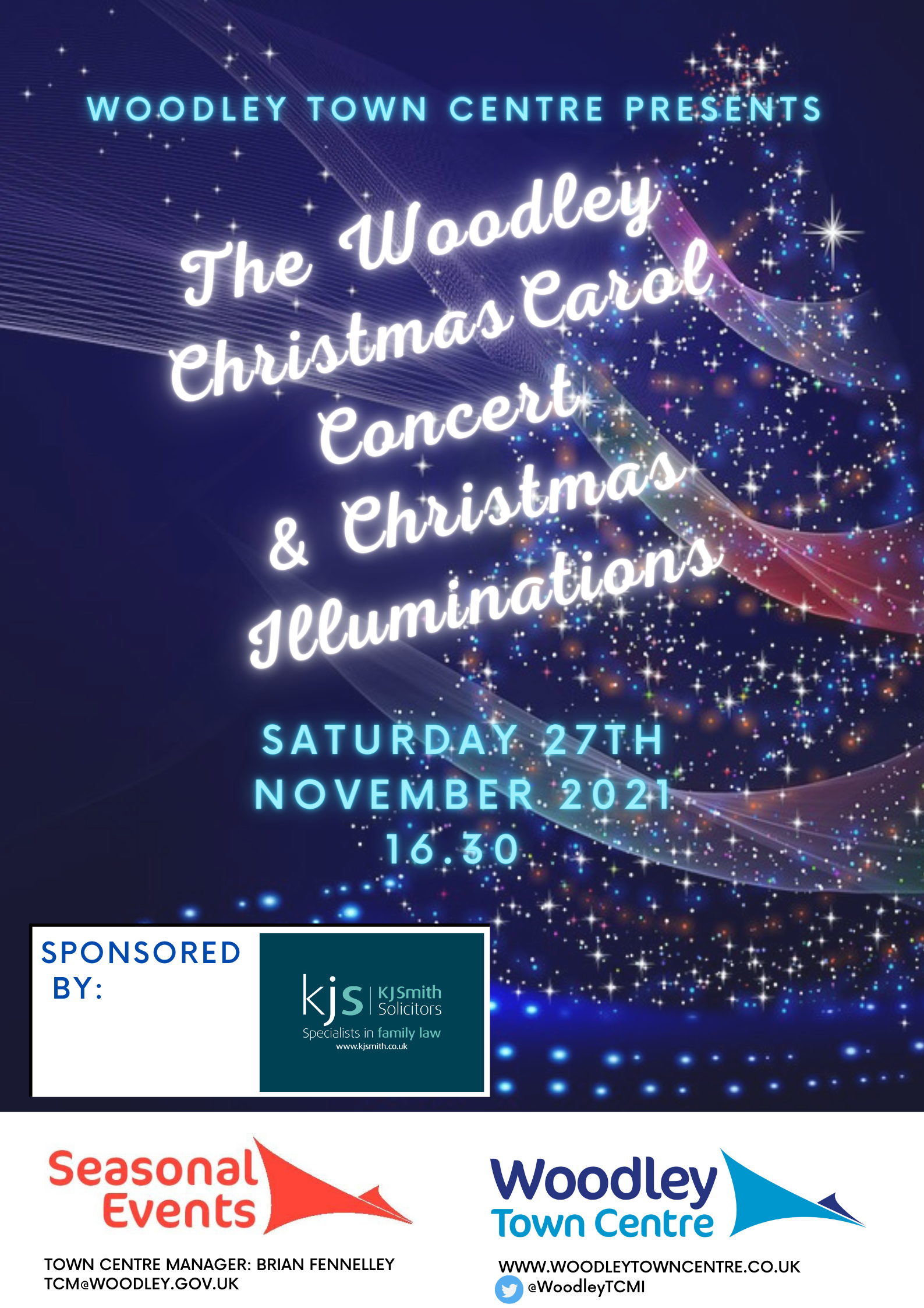 Woodley Town Centre carol concert