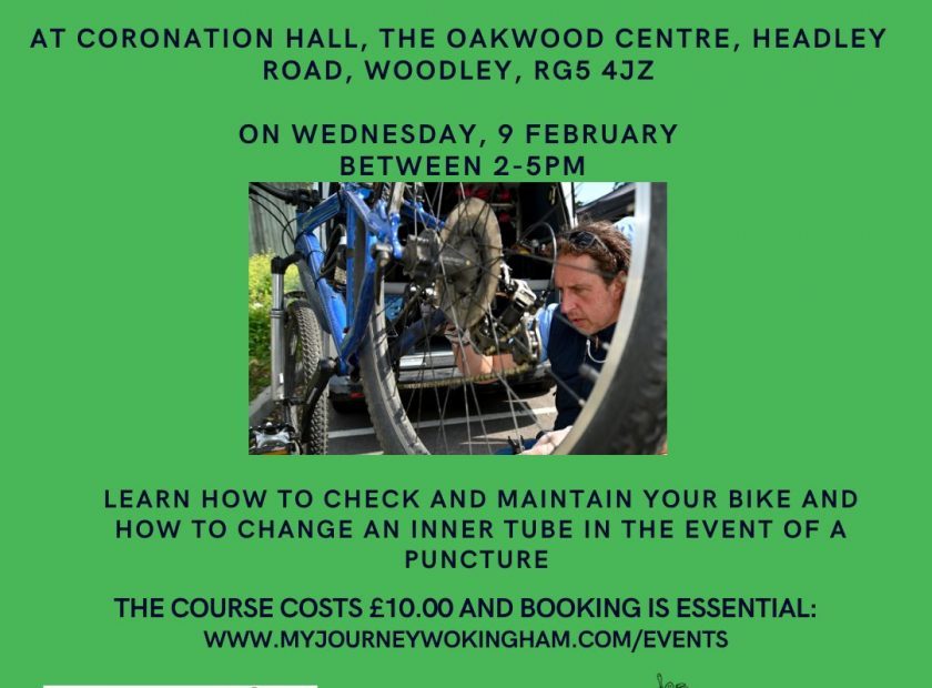 bike maintenance course woodley
