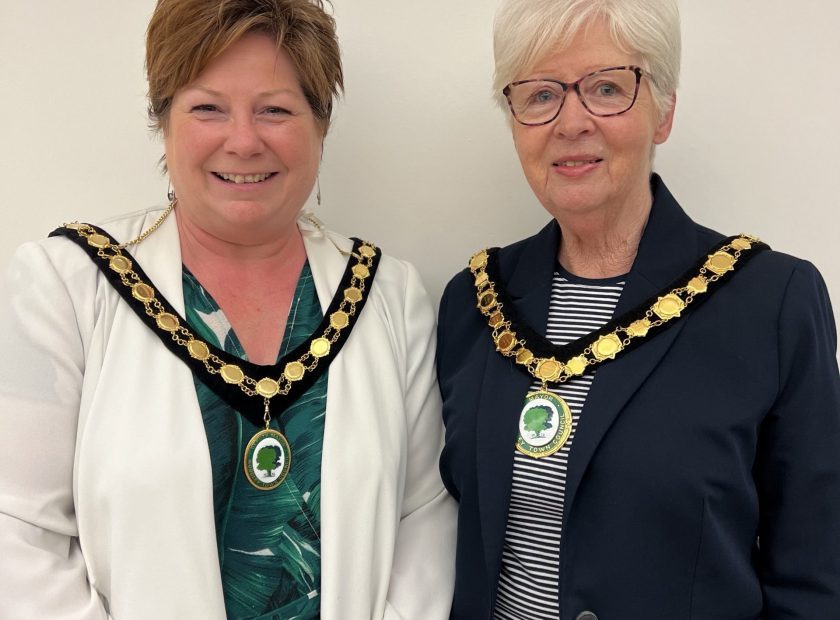 Woodley Town Mayor and Deputy Town Mayor