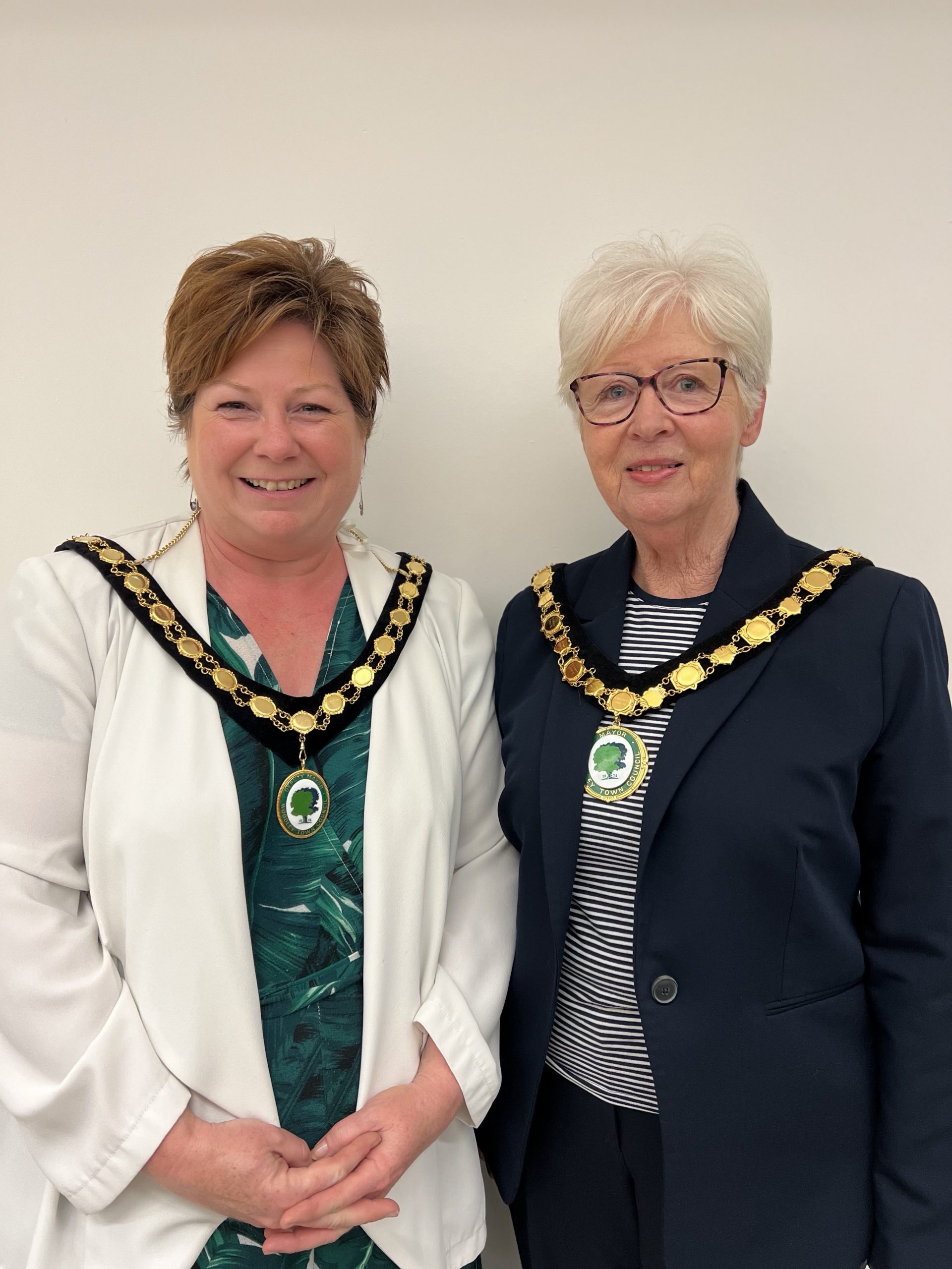 Woodley Town Mayor and Deputy Town Mayor