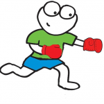 Boxercise cartoon