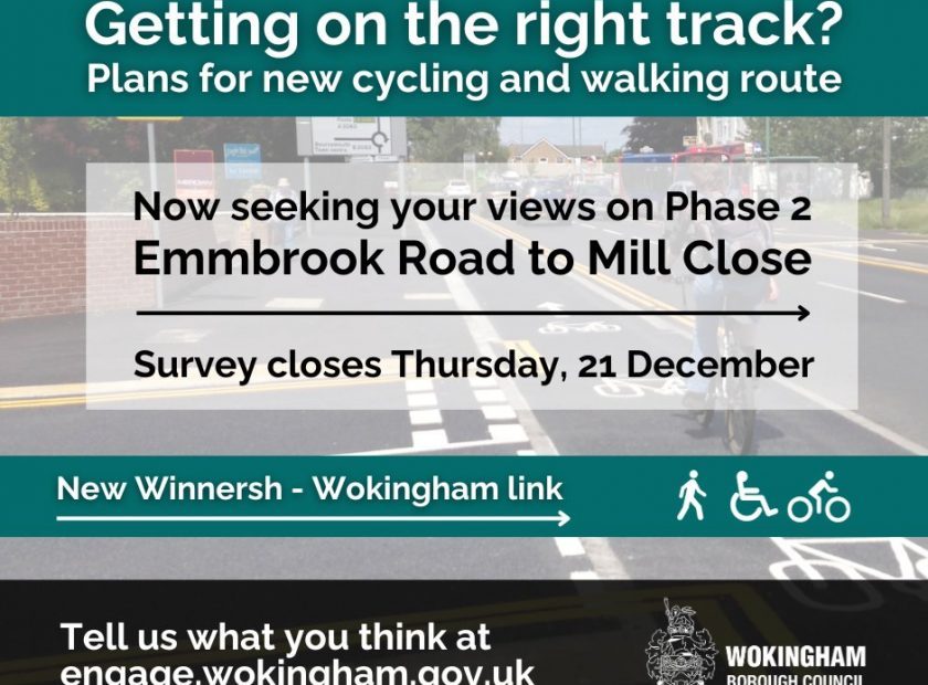 Second stage of A329 cycling & walking consultation