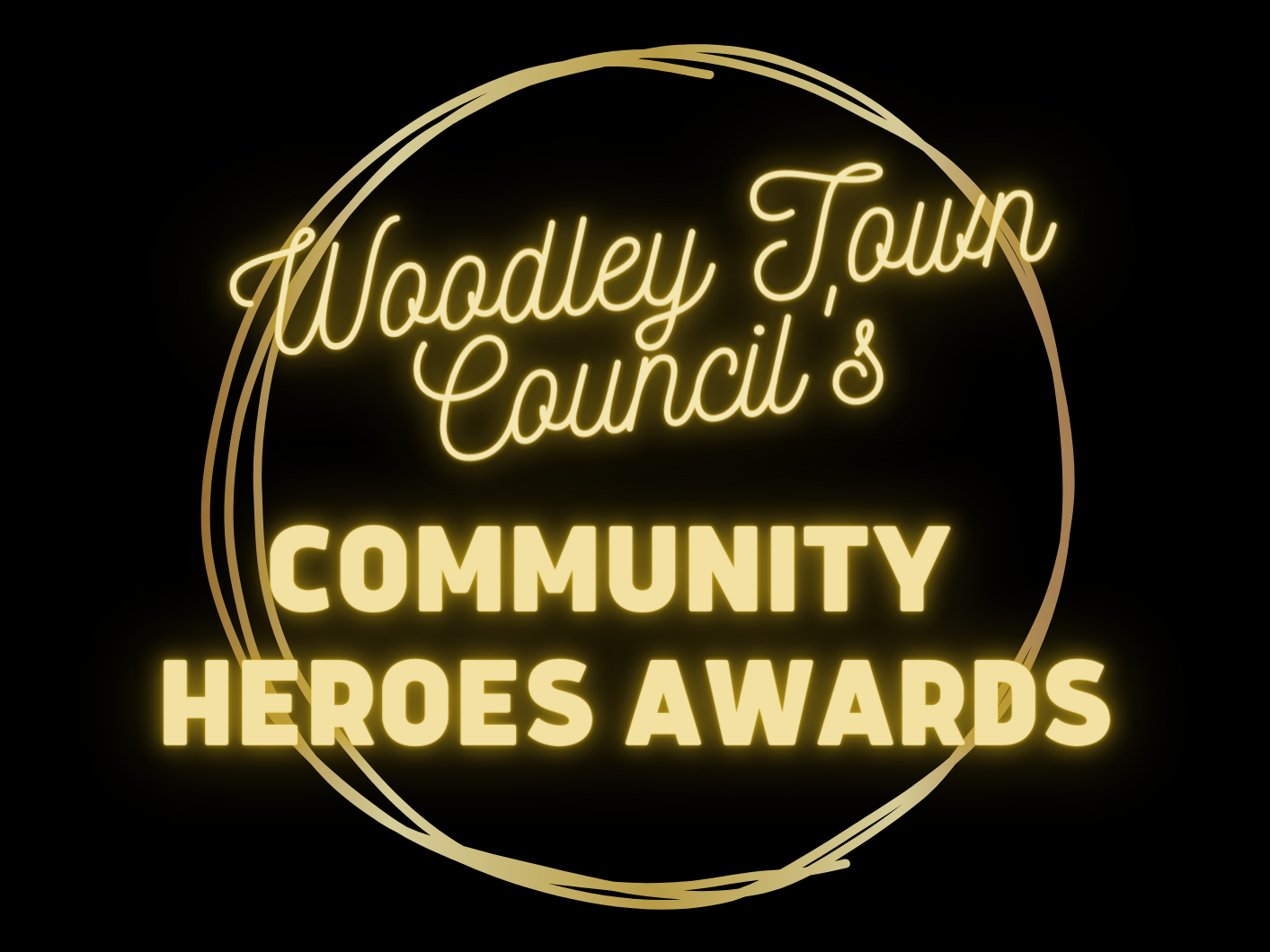 Woodley Town Council Community Heroes Awards logo