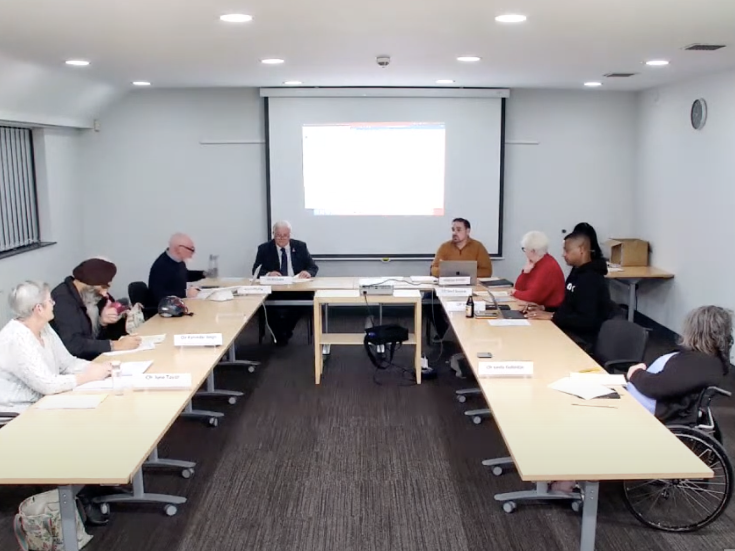 Council standing committee meeting