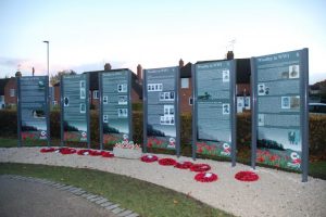 Woodley World War 1 Information Panels