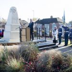 Woodley War Memorial and World War 1 information panels