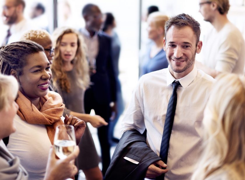 Stock business exhibition image