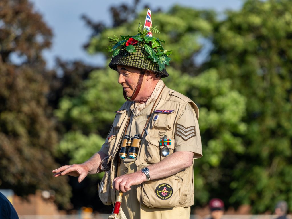 photos of Woodley Town Council's D-Day event by Nigel Hoult from Woodley Photographic Club