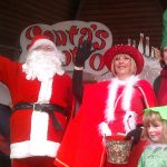 Christmas celebration in Woodley Town Centre