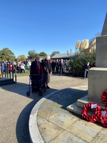 Wokingham Borough Mayor wreath laying - November 2023