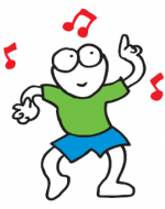 Dancing cartoon