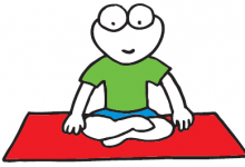 Yoga cartoon