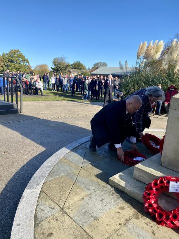 Royal British Legion Wreath Laying - November 2023
