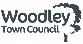 Woodley Town Council logo - grey